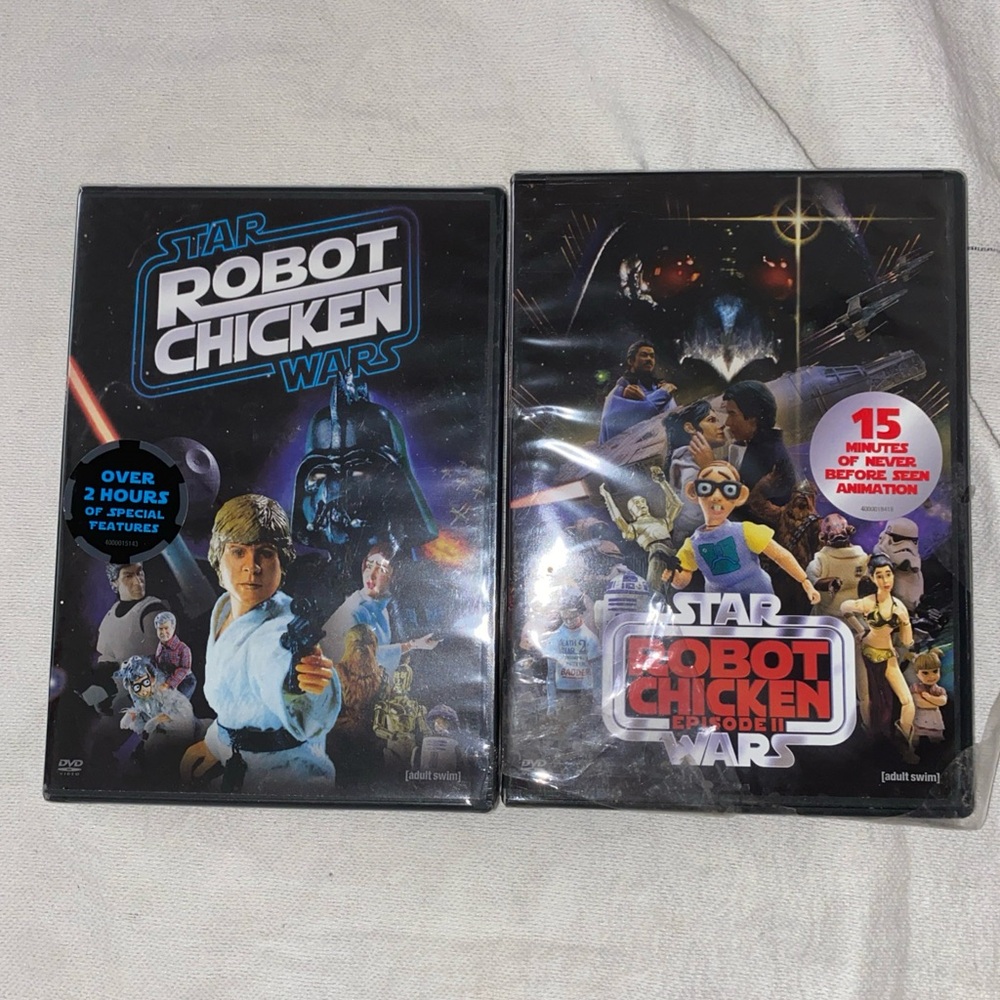 Star Robot Chicken Wars DVD Set - Black/Blue Cover
